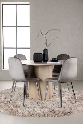 Venture Home Matgrupp Olivia med Stolarna Eva