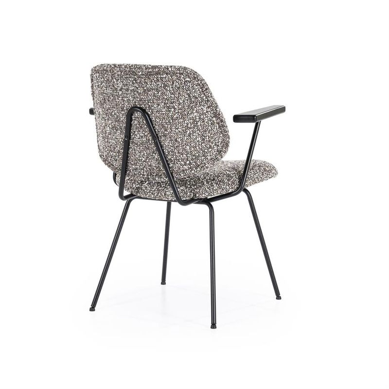 Eleonora Stol Jon med Armstöd - Taupe Maywood Mullvad