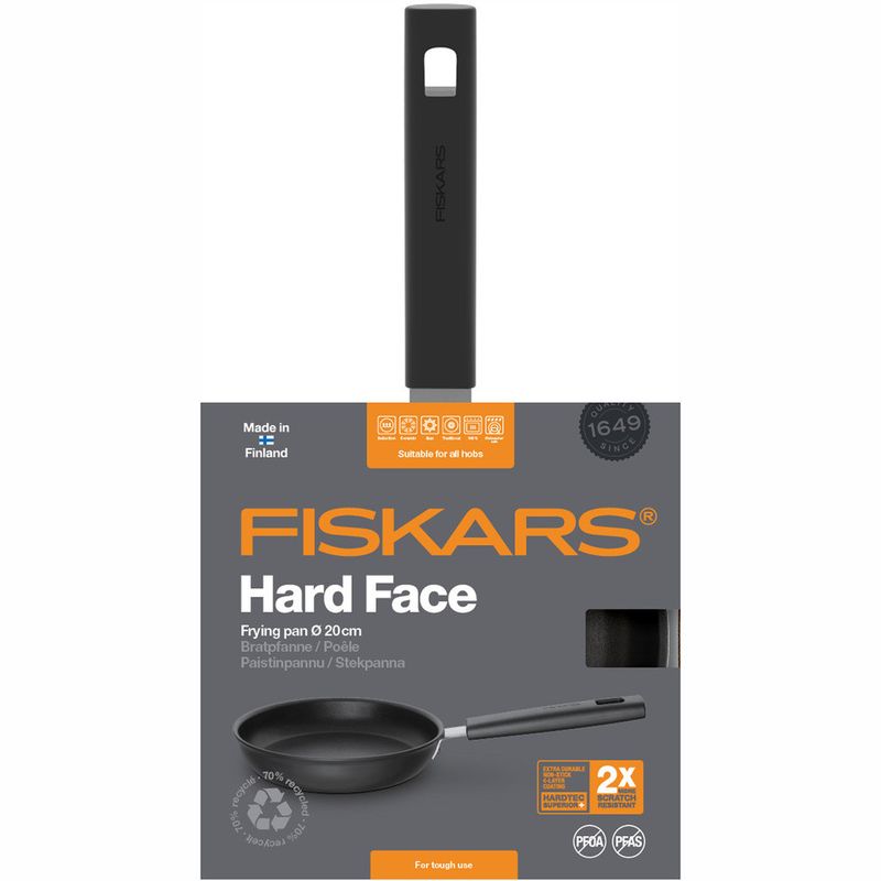 Fiskars Stekpanna 20 cm Hard Face