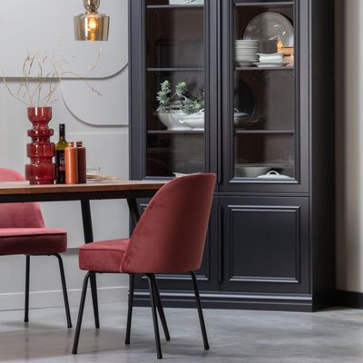 WOOOD Rhombic Matbord 220x90 cm Trä/Metall