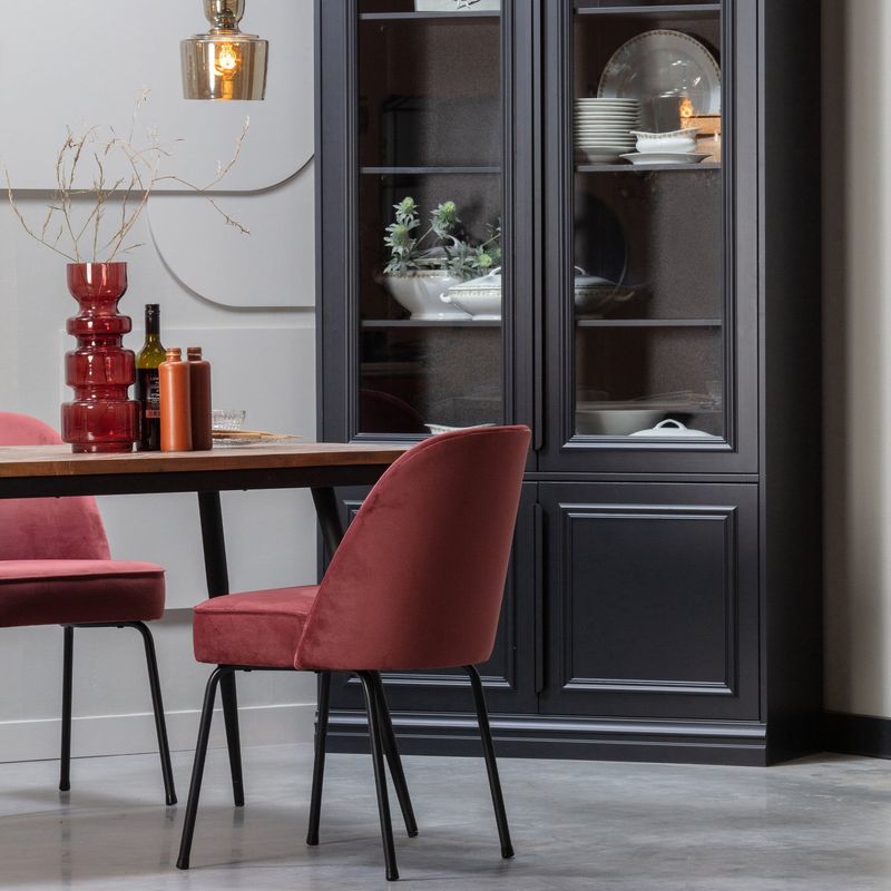 WOOOD Rhombic Matbord 220x90 cm Trä/Metall