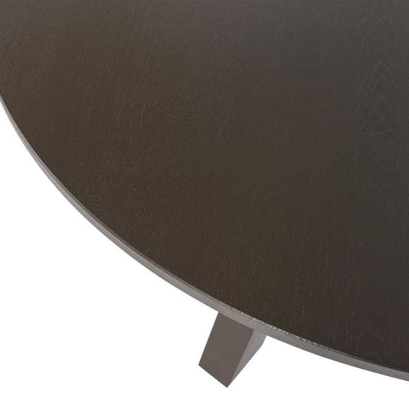 WOOOD Rhonda Rund Matbord Ø129 cm Ek Mellanbrun