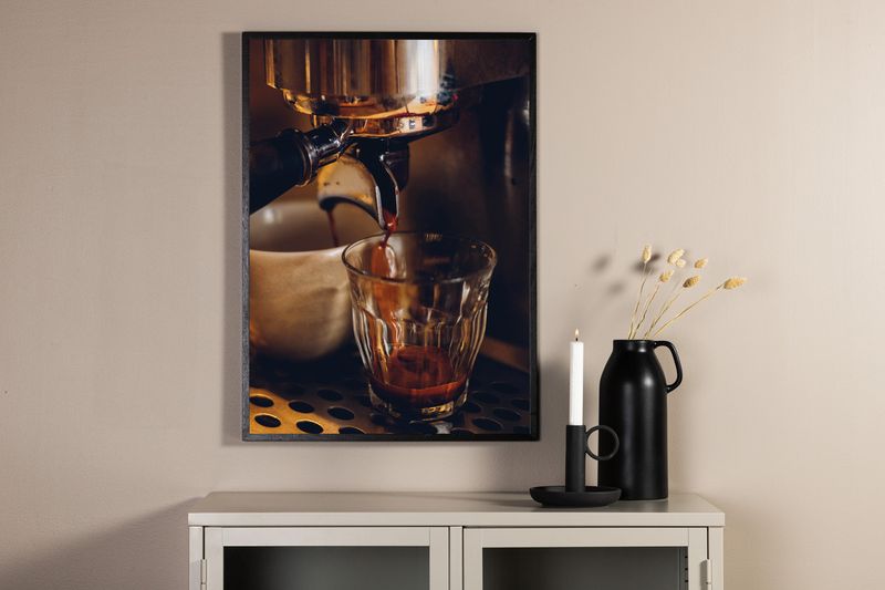 Venture Home Barrista Poster Brun