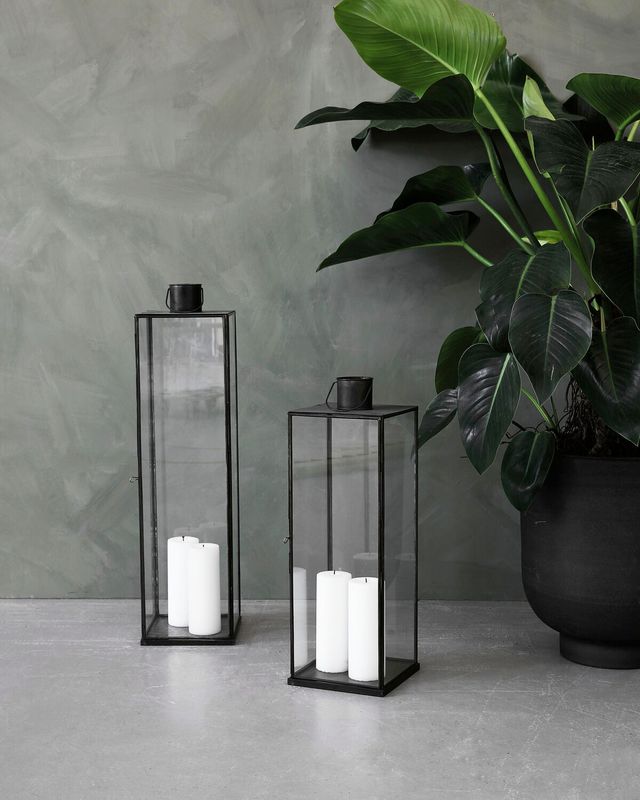 House Doctor Narrow Lykta Mörk Antik