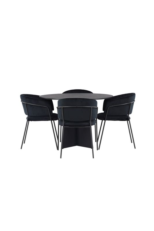 Venture Home Matgrupp Bootcut med Selma-stolar