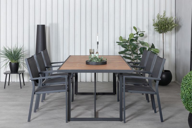 Venture Home Khung, Copacabana Matgrupp Svart Natur