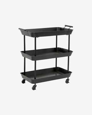 Nordal FULDA Rullbord i Järn - Svart