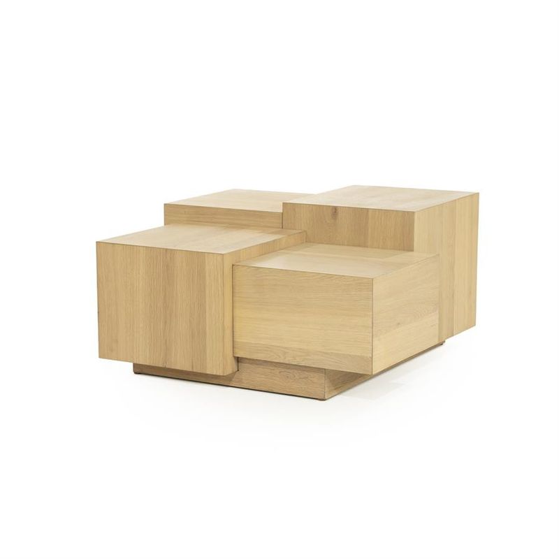 Eleonora Soffbord Quinten Fyrkantig - Natur