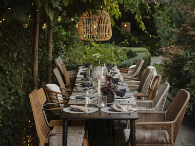 Brafab Covelo Matstol Natur/Vit