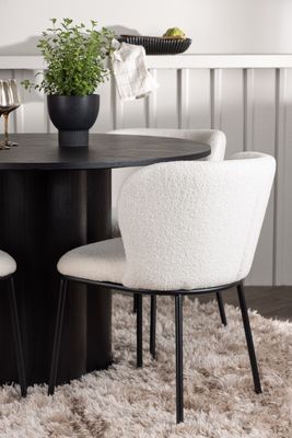 Venture Home Matgrupp Olivia med Edina-stolar