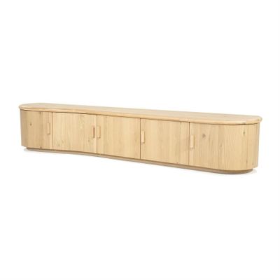 Eleonora TV-bänk Josh 240 cm - Natur
