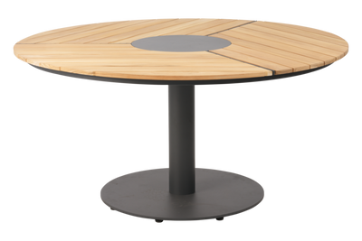 Brafab Peace Wood matbord 150 cm antracit / teak