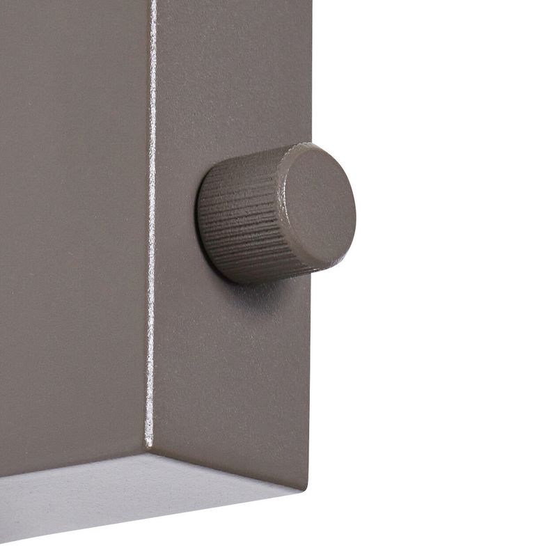 Hübsch Crea Vägglampa Brun