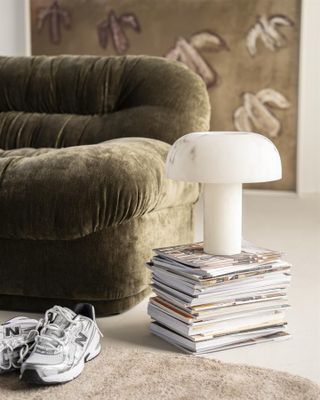 By Boo GlowStone Vit Bordslampa