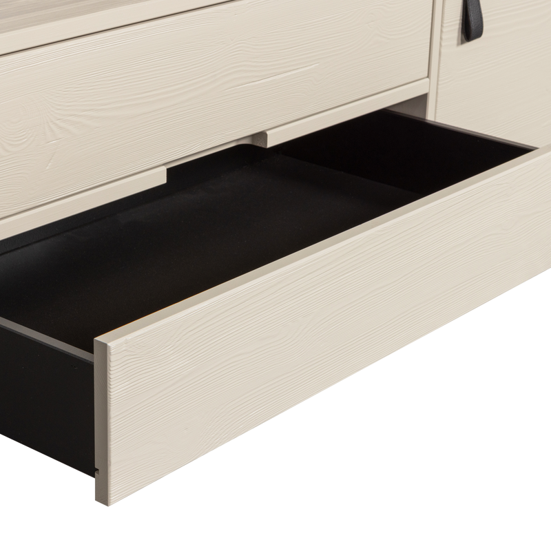 WOOOD SILAS TV-bänk 120 cm i Grenen Dust