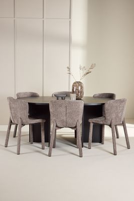 Venture Home Matbord Strada med Astoria Stol