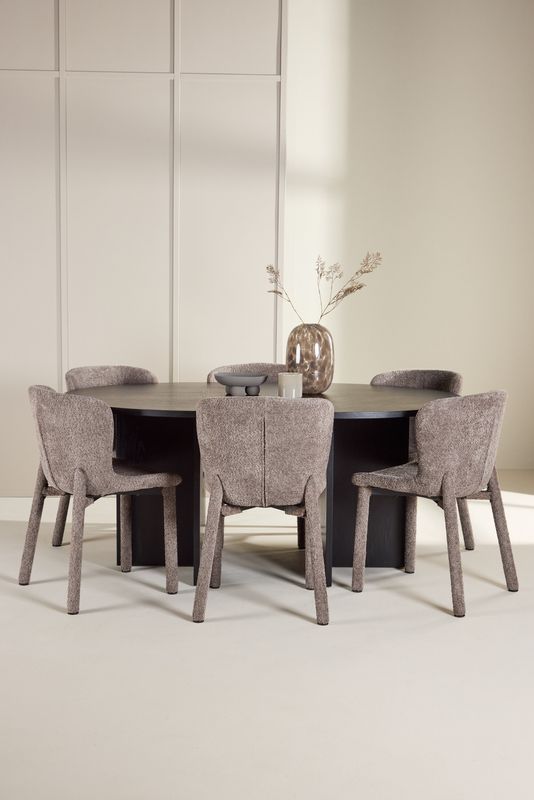 Venture Home Matbord Strada med Astoria Stol