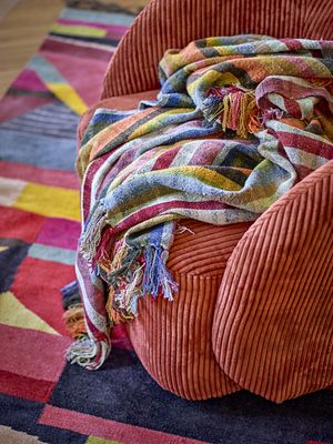 Bloomingville Pradi Loungestol i Orange Polyester