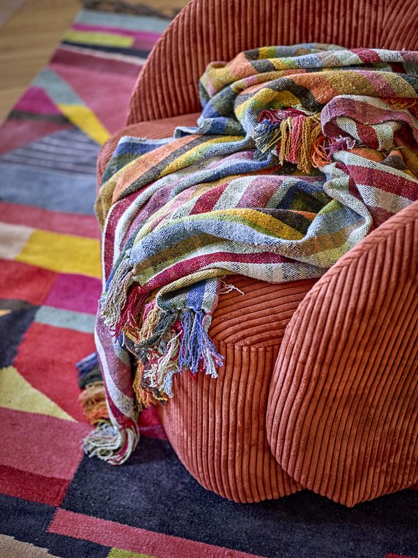 Bloomingville Pradi Loungestol i Orange Polyester