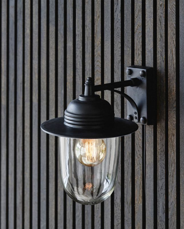 Nordal Utomhus Vägglampa - Svart Yta