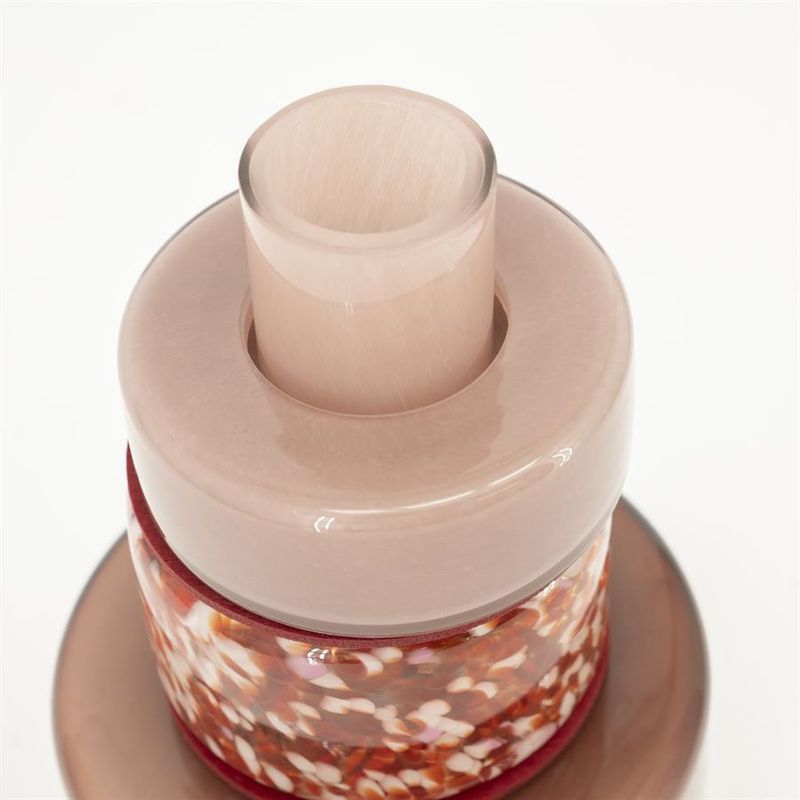 By Boo Golas - burgundy Röd Glasvas