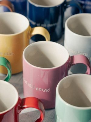 Design House Stockholm Astrid Lindgren mugg ljusrosa 18