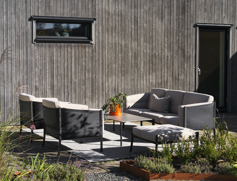 Brafab HALLAVARA soffbord 146x66cm - Svart