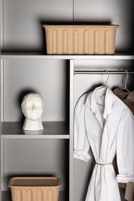 Venture Home Piring Förvaringsgarderob i Grått Stål