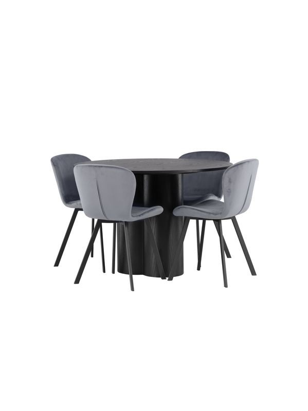 Venture Home Matgrupp Olivia med stolarna Lilja