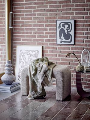 Bloomingville Bobbie Pall, Natur, Polyester