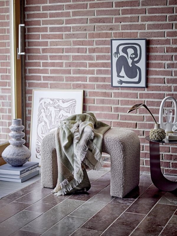 Bloomingville Bobbie Pall, Natur, Polyester