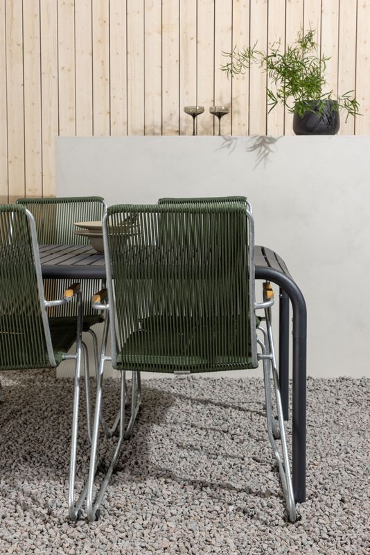 Venture Home Borneo Rektangulär Matgrupp