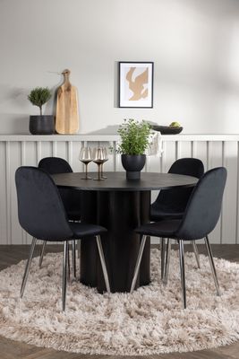 Venture Home Matgrupp Olivia med stolarna Polar