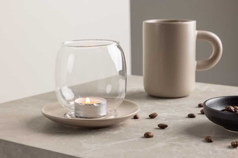 Venture Home Archy Ljuslykta ⌀12 Beige