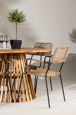 Venture Home Lumpur Rund Matgrupp