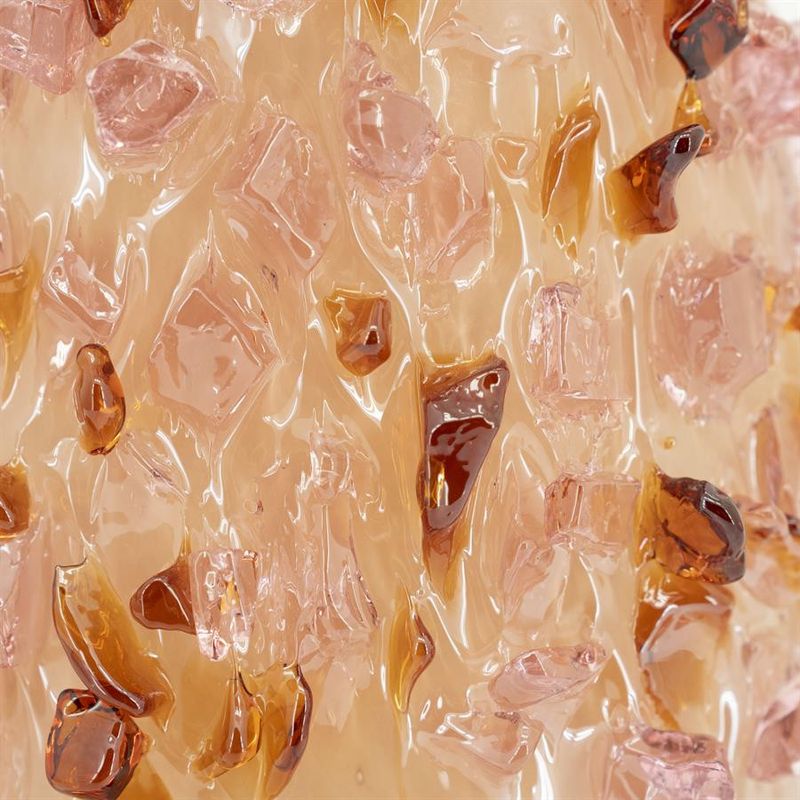 By Boo Quartz 2 Orange Glasvas