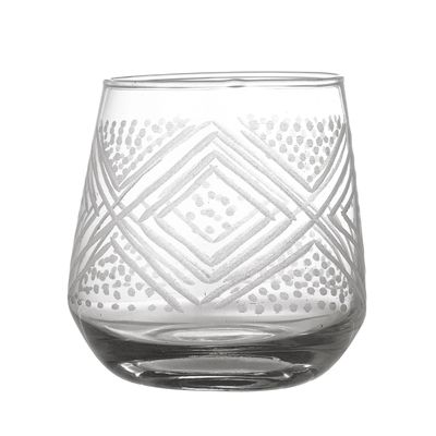 Creative Collection Kiyomi Dricksglas, Clear, Recycled Glas 320 ml 6-pack