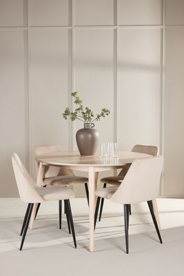 Venture Home Matbord Flora med Night Stol