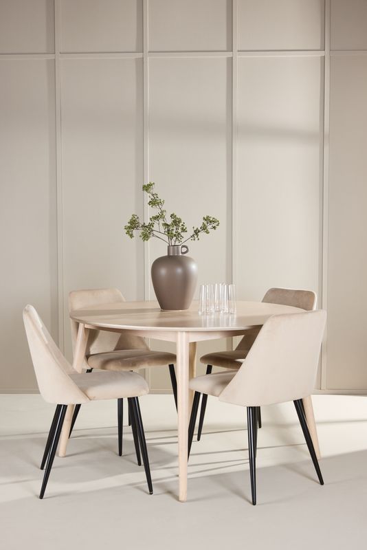 Venture Home Matbord Flora med Night Stol