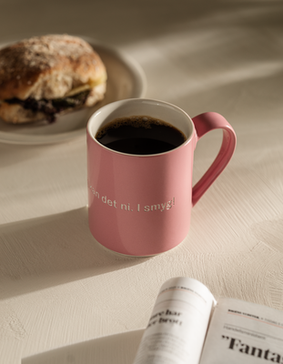 Design House Stockholm Astrid Lindgren mugg ljusrosa 18