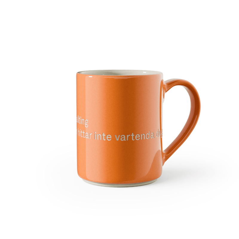 Design House Stockholm Astrid Lindgren mugg orange Nr. 16