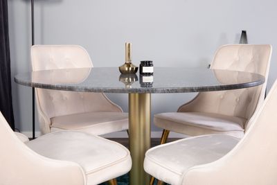 Venture Home Estelle Rund Matgrupp