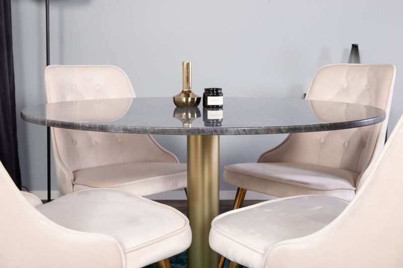 Venture Home Estelle Rund Matgrupp