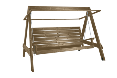 Brafab KORNHULT hammock i brunimpregnerad furu