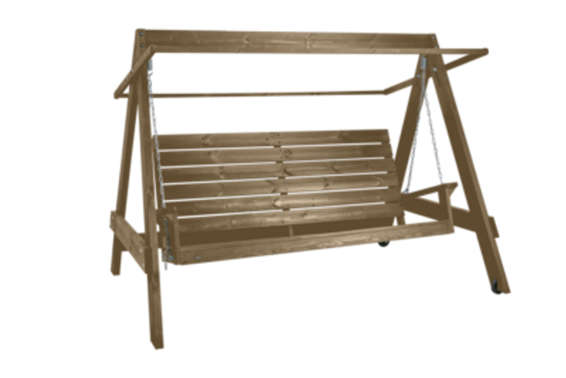 Brafab KORNHULT hammock i brunimpregnerad furu