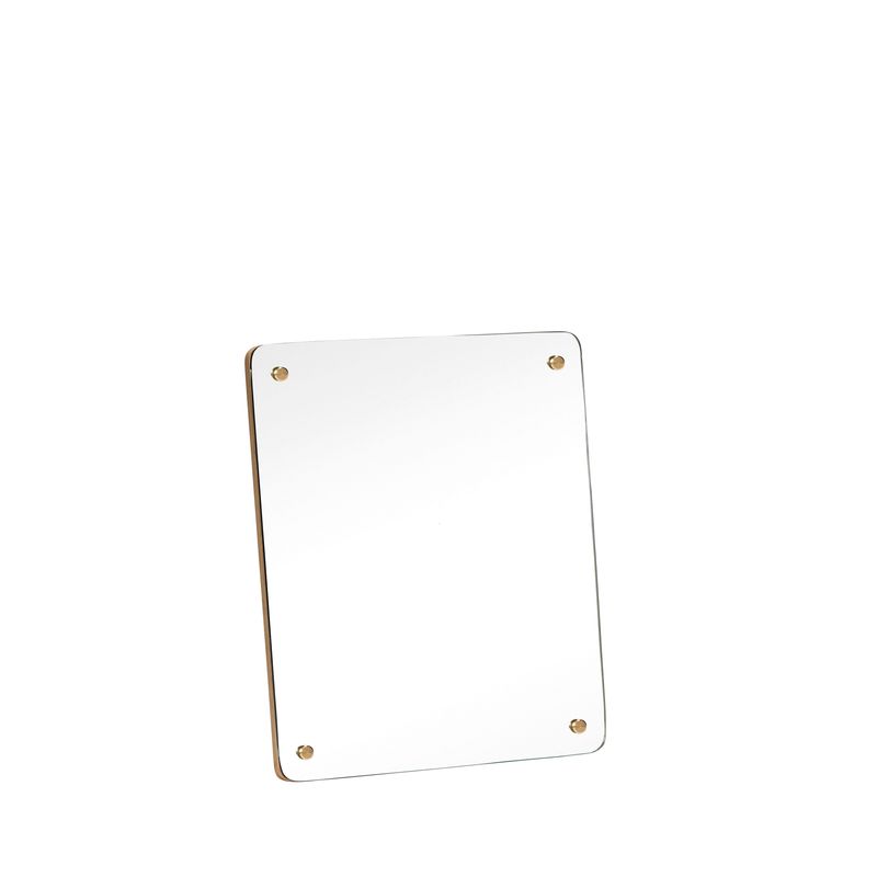 Hübsch Smize Bordsspegel Naturell 25x9xh30cm