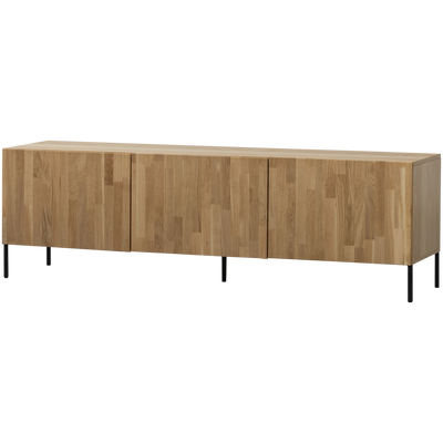 WOOOD Bono Gravure TV-bänk i Ek Natur