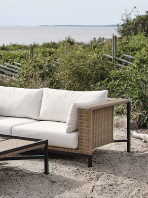 Brafab Shell Soffa Teddy Rice/Black