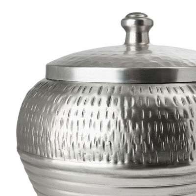 Affari of Sweden ELDORADO Urna med lock, Silverfärgad