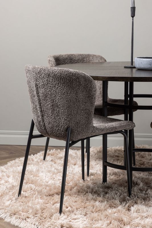 Venture Home Matgrupp Copenhagen med 4st Matstolar Modesto